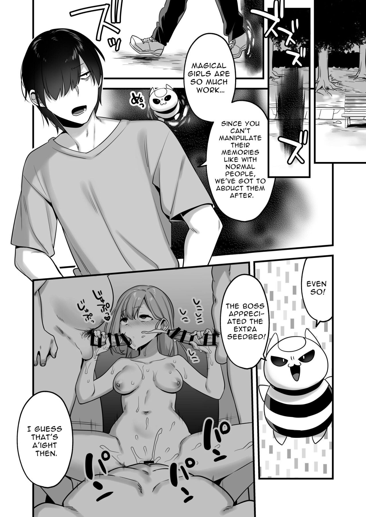 Hentai Manga Comic-Since I became a pawn of evil... I'll disgrace the magical girl-Read-43